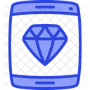 Diamond Dual Ton Icon Icon