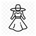 Clothes Woman Clothing Icon