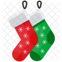 Fashion Santa Socks Socks Icon