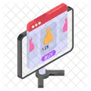 Fashion Store Online Icon
