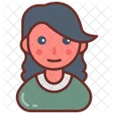 Fashionable Female Stylish Girl Chic Mood Icon