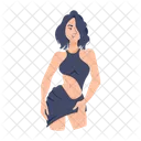 Fashionable Lady  Icon