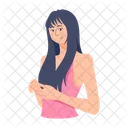Fashionable Lady  Icon