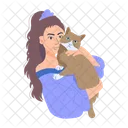 Fashionable Lady  Icon