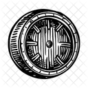Fassdeckel Fass Behalter Symbol