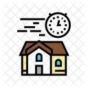Fast Building House Icon