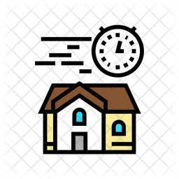 Fast Building Home  Icon