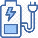 Fast Charge Battery Status Low Battery Icon