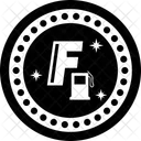 Fastcoin Cryptocurrency Digital Icon