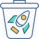 Container Fast Cleaning Icon