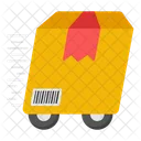 Fast Delivery Logistic Delivery Cargo Van Icon