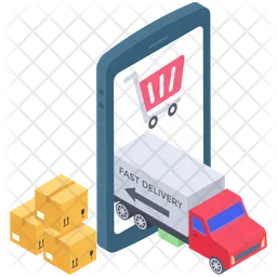 Fast Delivery  Icon