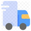 Fast Car Delivery Icon