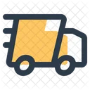 Fast Delivery Transportation Courier Icon