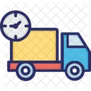 Fast Delivery Cargo Delivery Truck Icon
