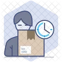 Postman Courier Parcel Icon