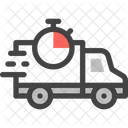 Fast Delivery Truck Shipping Icon