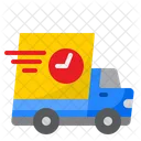 Fast Delivery Truck Transporation Icon