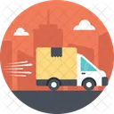 Truck Delivery Enroute Icon