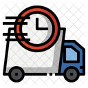 Fast Delivery Transport Delivery Truck Icon