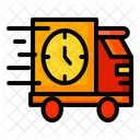 Fast Delivery Van Truck Icon