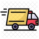 Fast Delivery Shipping And Delivery Mover Truck Icon
