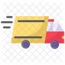 Fast Delivery Shipping And Delivery Mover Truck Icon