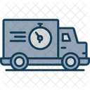 Fast Delivery Shipping Truck Icon