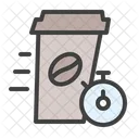 Fast Delivery Coffee Fast Coffee Icon