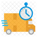 Truck Delivery Logistics Icon