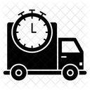 Fast Delivery On Time Delivery Logistic Delivery Icon