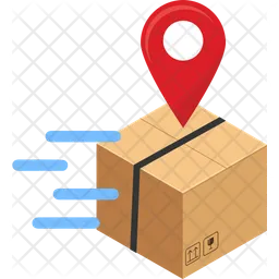 Fast Delivery on location  Icon