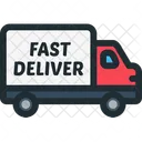 Fast Deliver Delivery Truck Icon