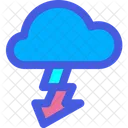 Fast Download Download Download From Cloud Icon