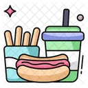 Fast Food Junk Food Meal Icon