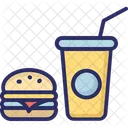 Junk Food Fast Food Drink Icon