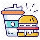 Burger Hamburger Junk Food Icône