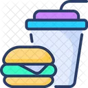 Fast Food Unhygienic Icon