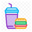 Food Burger Drink Icon