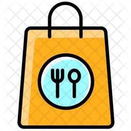 Fast Food Bag Order Delivery  Icon