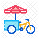 Fast Food Bicycle Icon