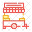 Fast Food Cart Icon