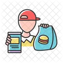 Fast food delivery  Icon