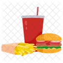 Fast Food Food Cold Drink Icon