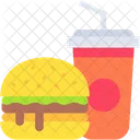 Fast Food Burger Quick Icon