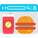 Fast Food Restaurant Meal Icon