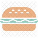 Fast Food Hotdog Hotdog Burger Icon