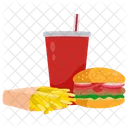 Fast Food Food Cold Drink Icon