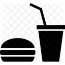 Burger Cold Drink Drink Icon