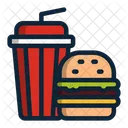 Burger Fast Food Junk Food Icon